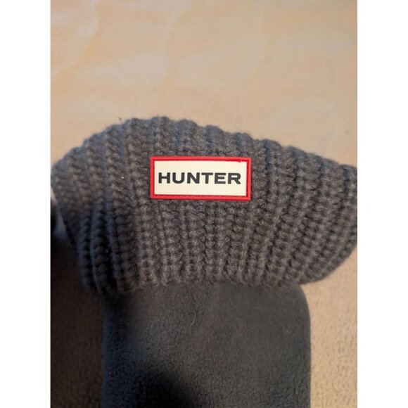 Hunter fleece tall boot socks size 5-7 Gray - Picture 2 of 6